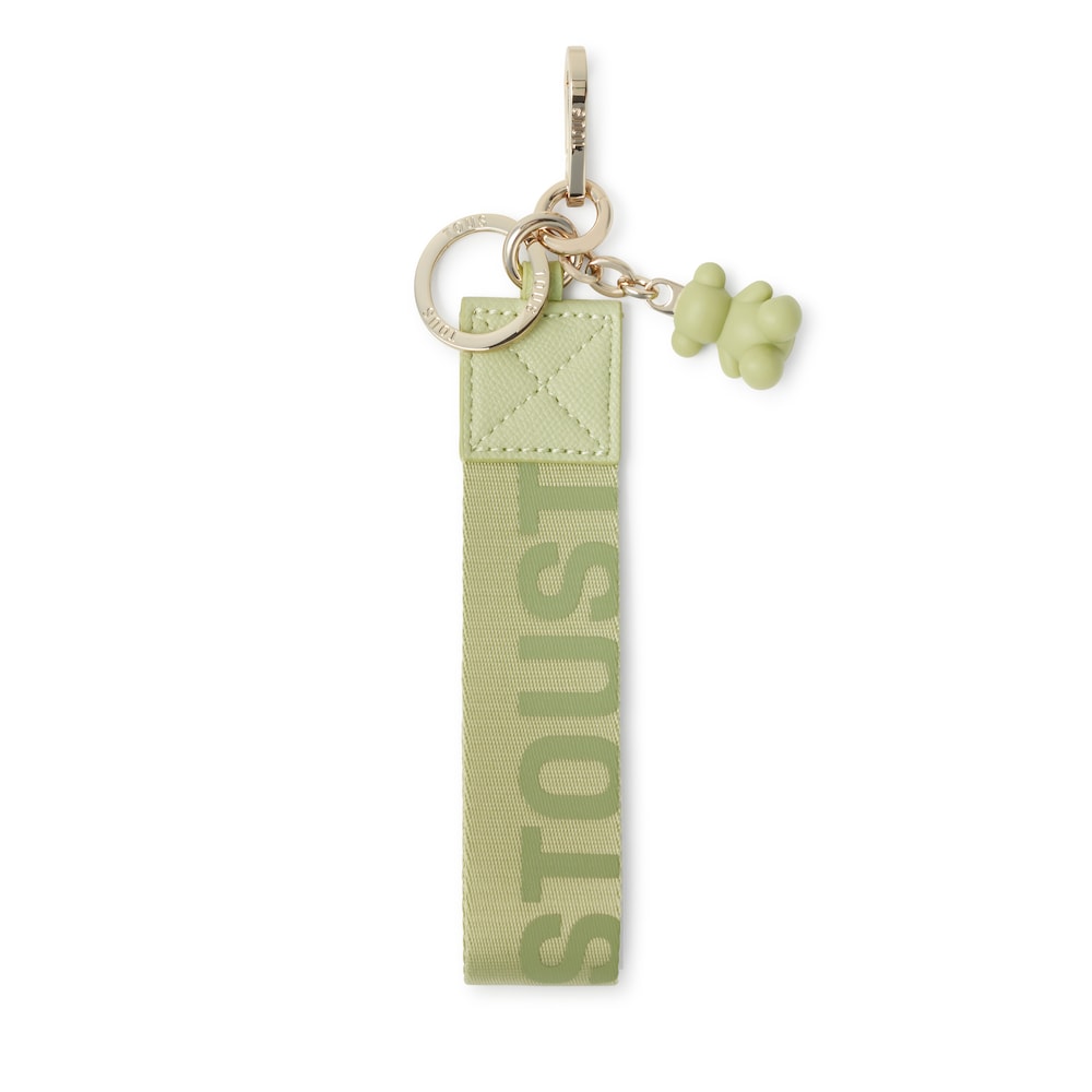 Llavero webbing verde Bold bear