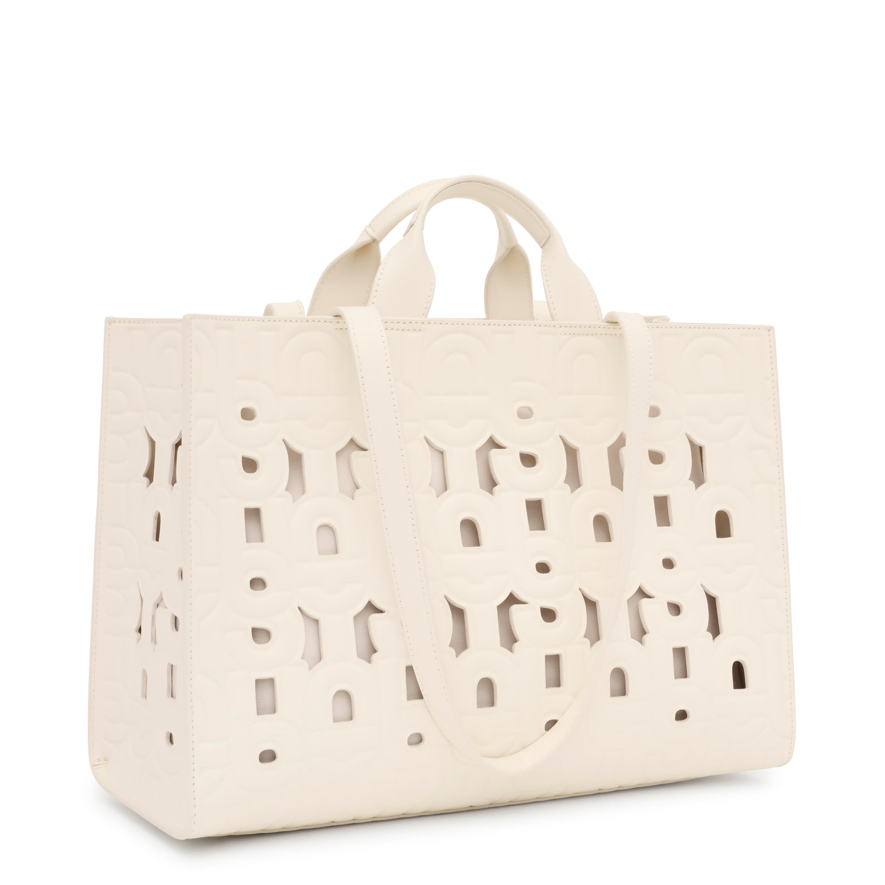 Large beige Amaya Shopping bag TOUS MANIFESTO CUT