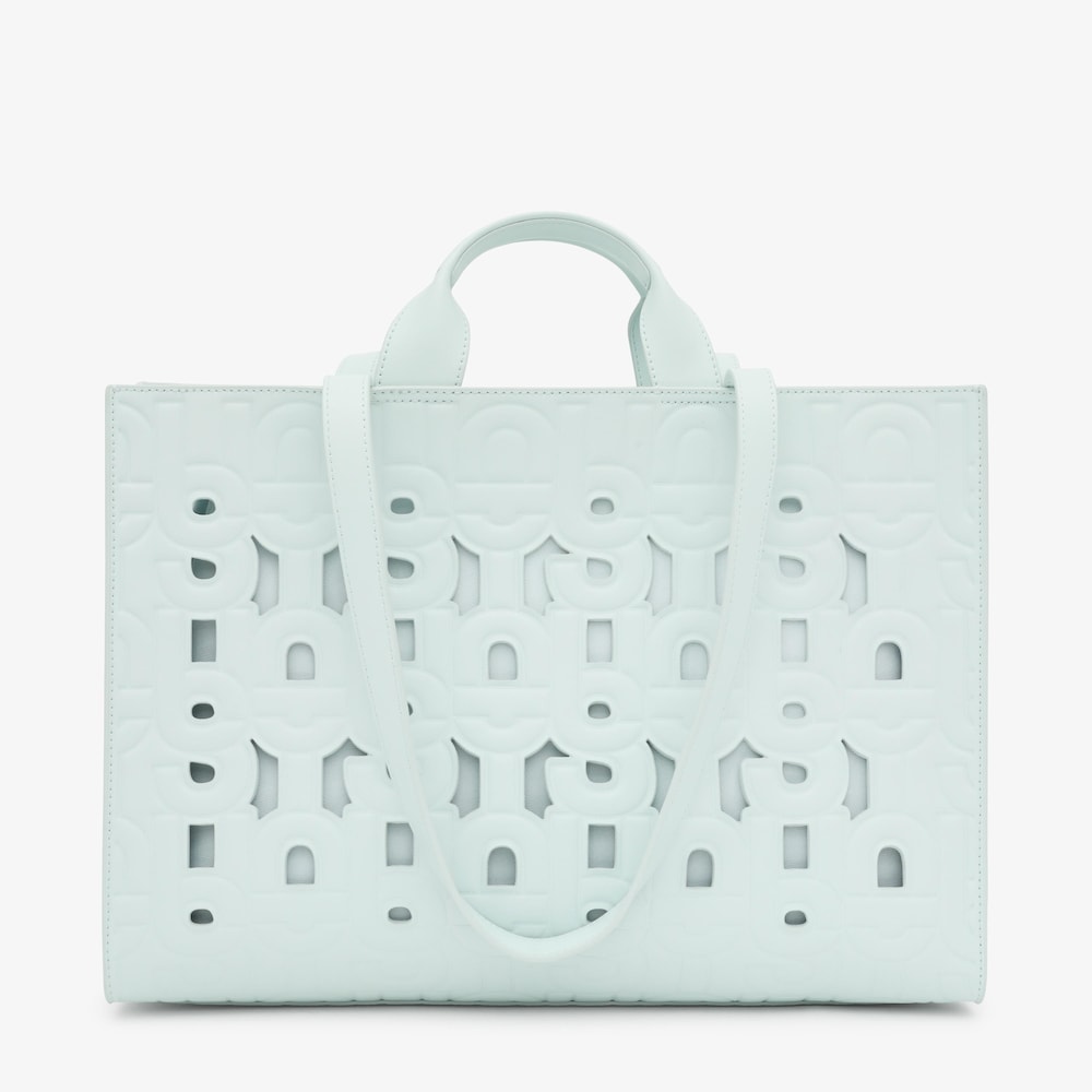 Shopper grande Amaya azul claro TOUS MANIFESTO CUT