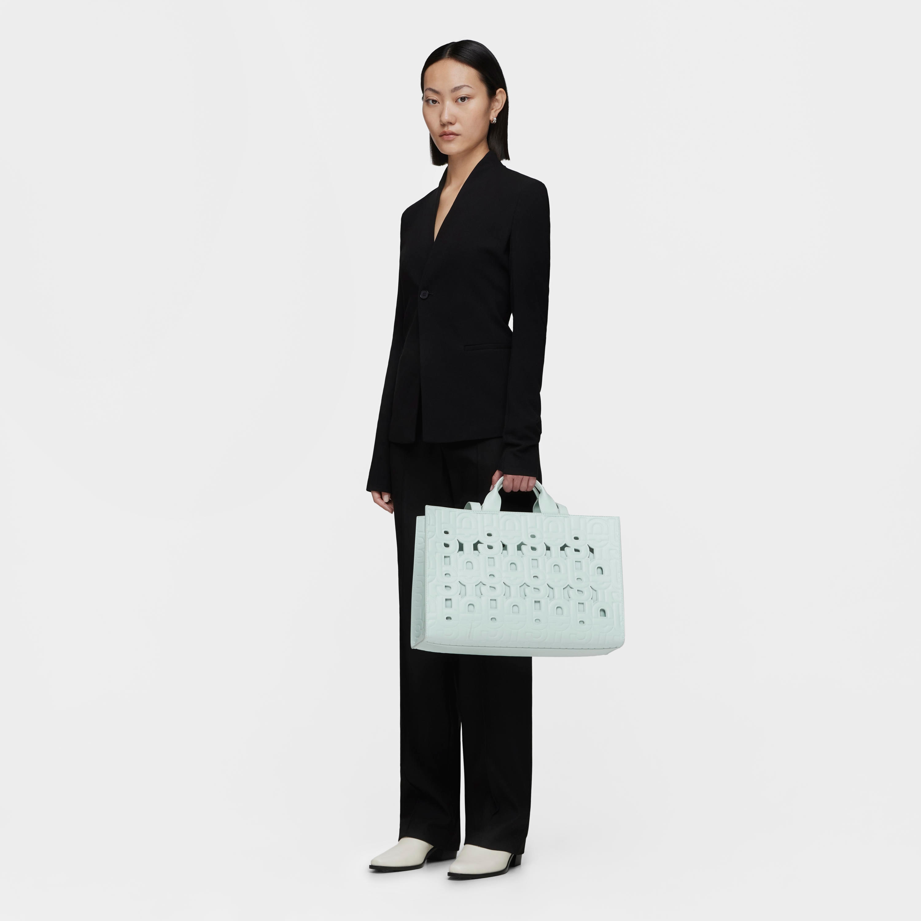 Large light blue Amaya Shopping bag TOUS MANIFESTO CUT