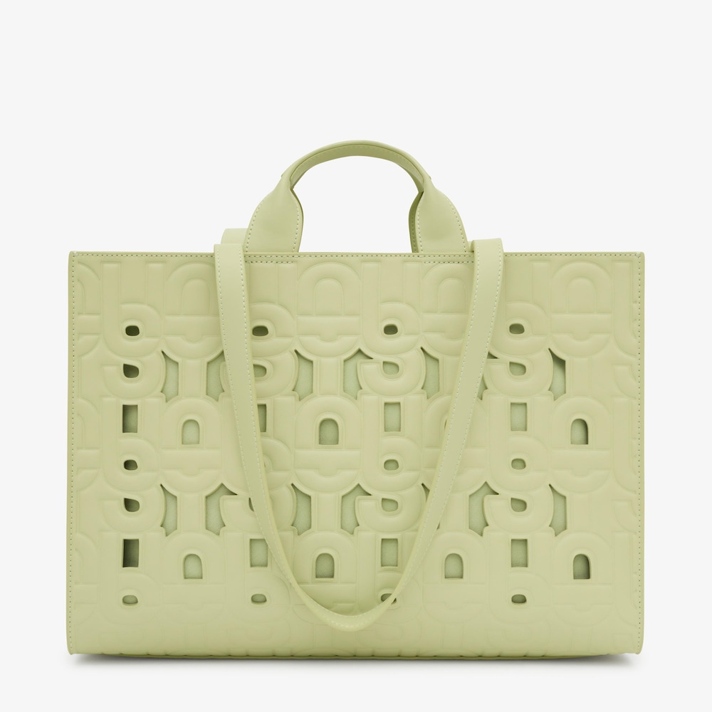 Shopper grande Amaya verde TOUS MANIFESTO CUT