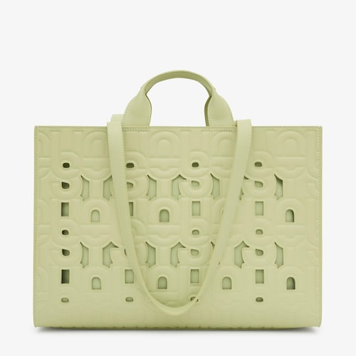 Shopper grande Amaya verde TOUS MANIFESTO CUT