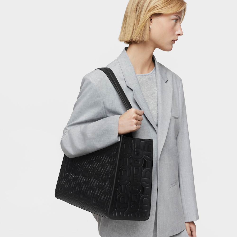 Large black Amaya Shopping bag TOUS MANIFESTO CUT