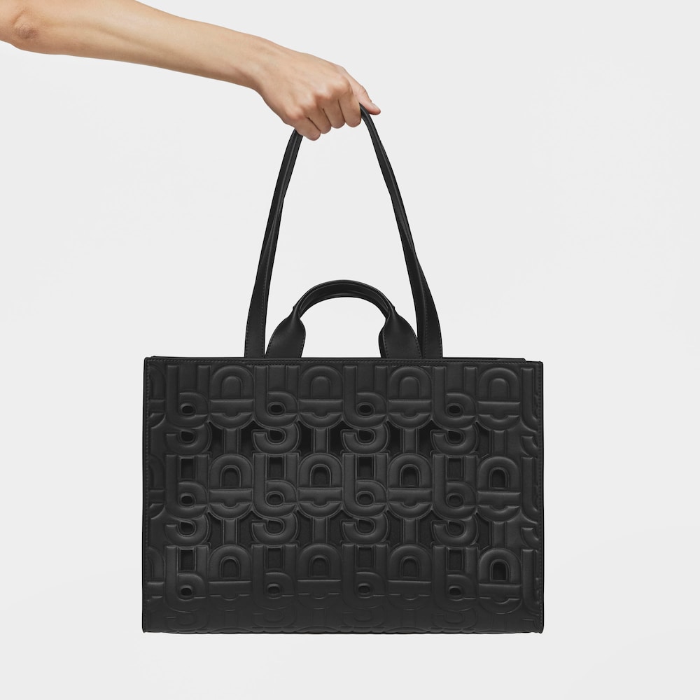 Large black Amaya Shopping bag TOUS MANIFESTO CUT