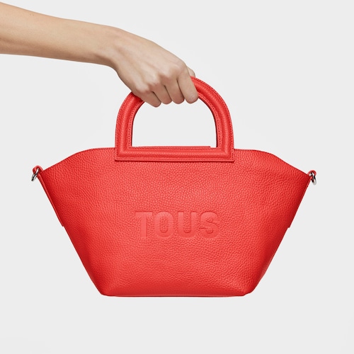 Medium red leather Shoulder bag TOUS Dora