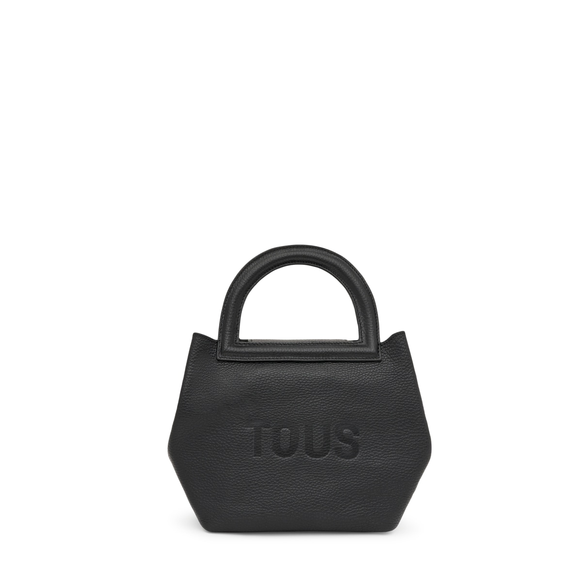 Medium black leather Shoulder bag TOUS Dora