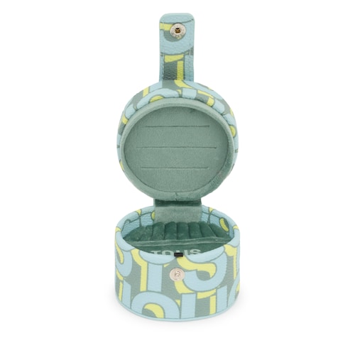 Jasnoniebieska szkatułka na biżuterię TOUS MANIFESTO image number 0