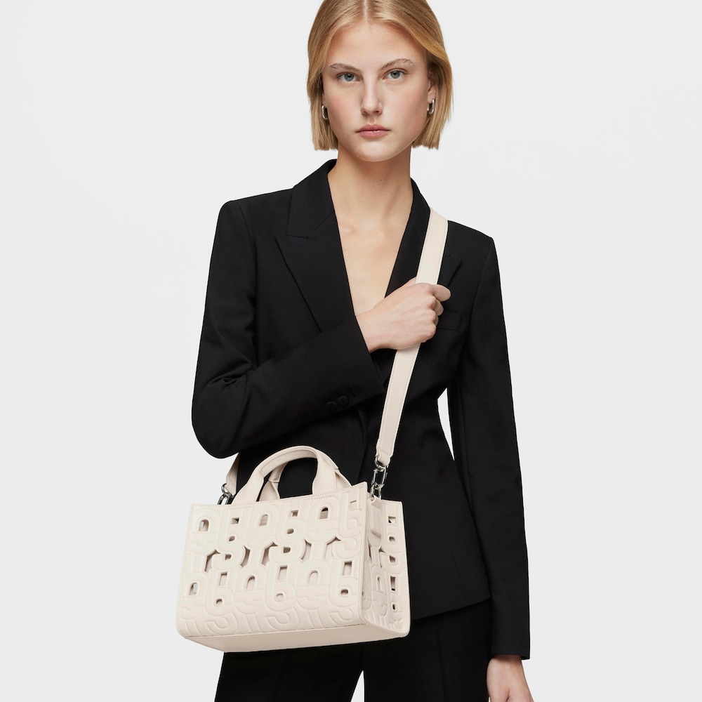 Medium beige Amaya Shopping bag TOUS MANIFESTO CUT image number 4