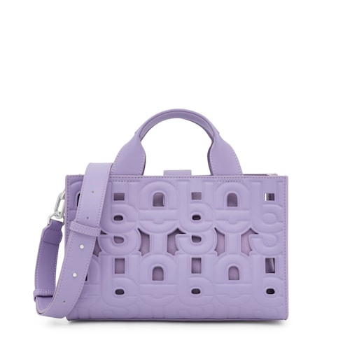 Shopper mediano Amaya lila oscuro TOUS MANIFESTO CUT