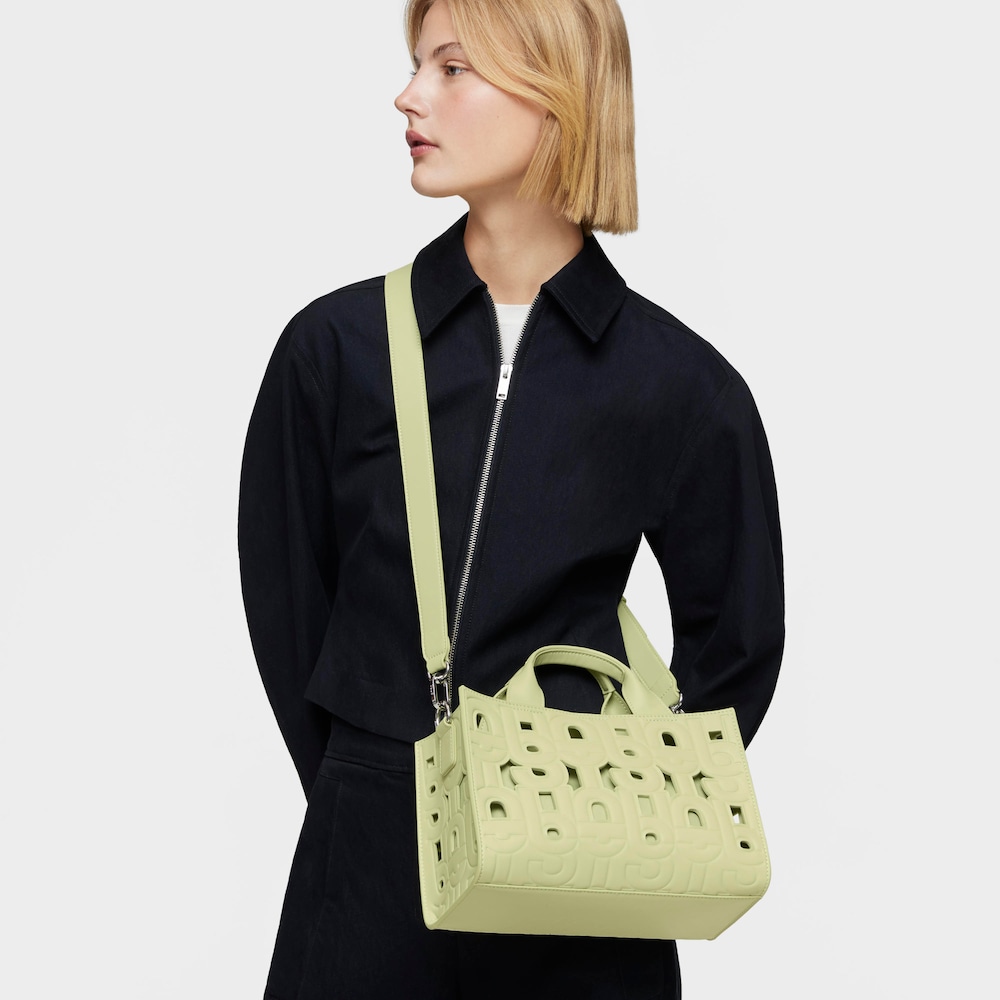 Shopper mediano Amaya verde TOUS MANIFESTO CUT image number 4