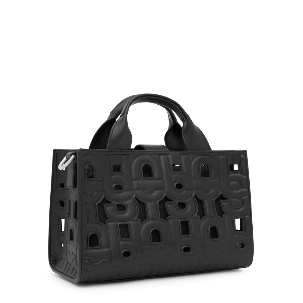 Shopper mediano Amaya negro TOUS MANIFESTO CUT image number 1