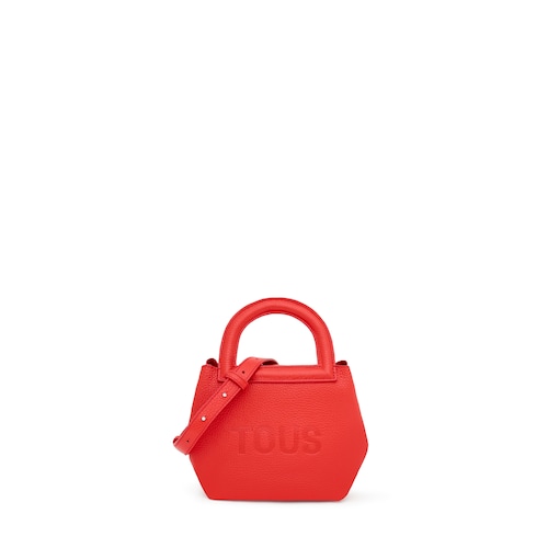 Small red leather Shoulder bag TOUS Dora