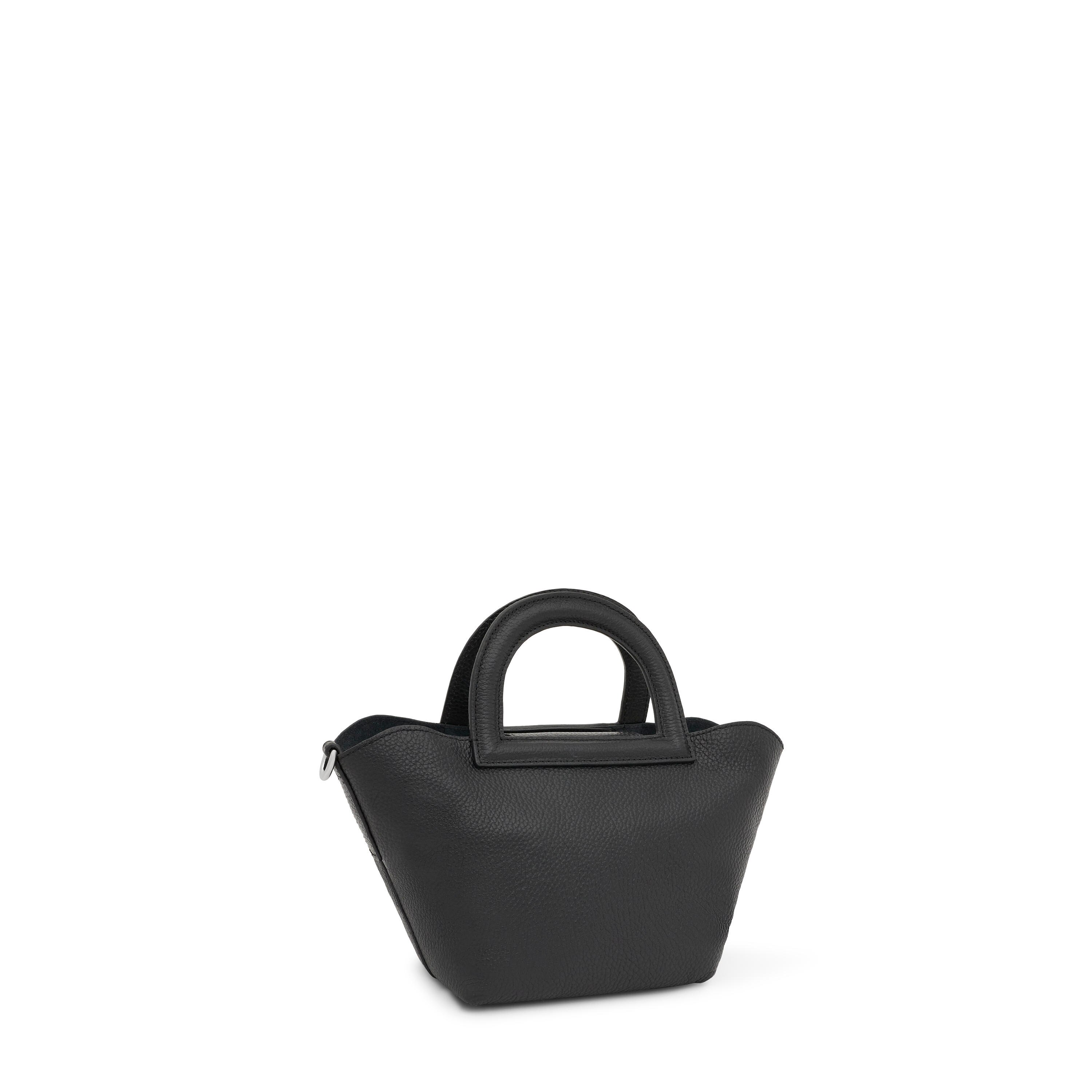 Small black leather Shoulder bag TOUS Dora