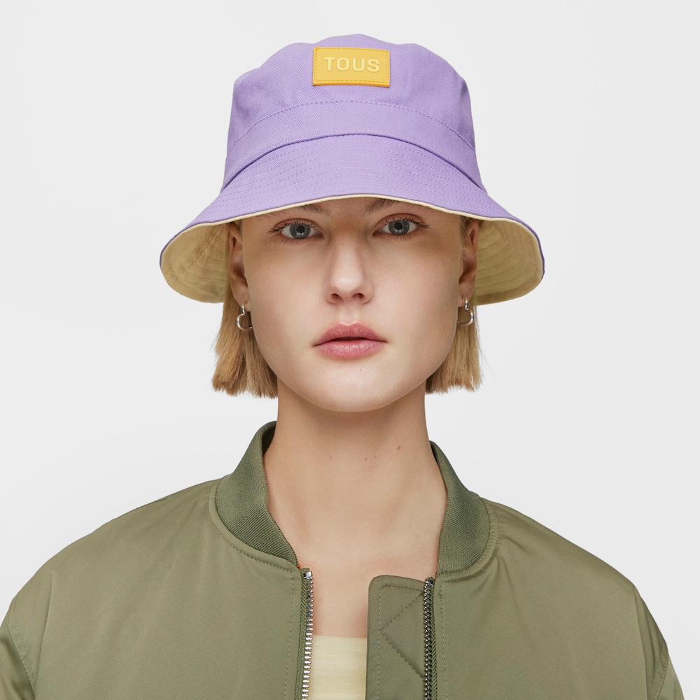 Dark-lilac-colored Hat TOUS Miranda