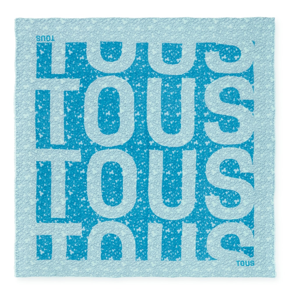 Pañuelo de modal azul Kaos Mini Evolution image number 0
