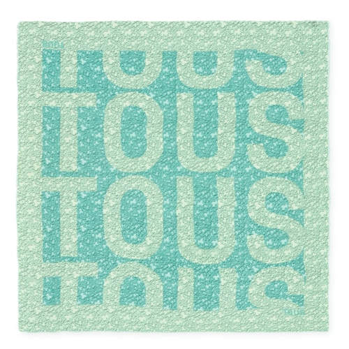 Foulard en modal menthe Kaos Mini Evolution image number 0