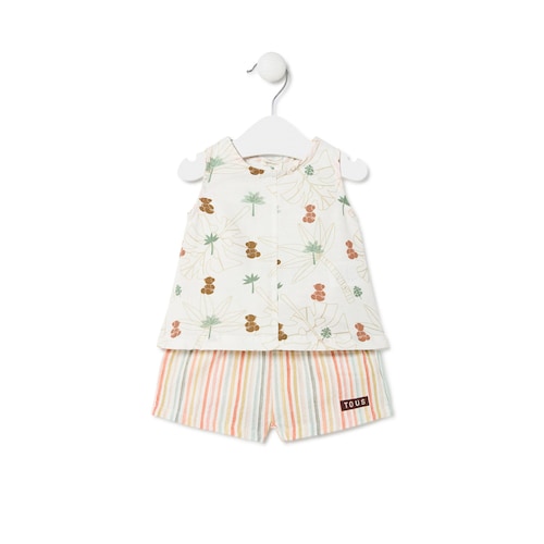 Baby outfit in Jungle one colour image number 0