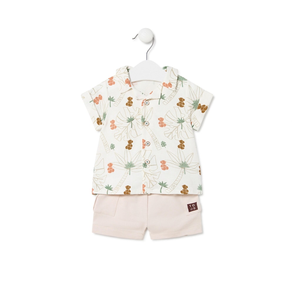 Baby outfit in Jungle one colour