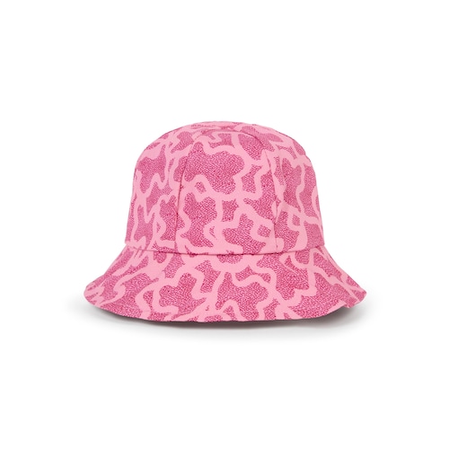 Gorro de playa ni&ntilde;a Kaos rosa