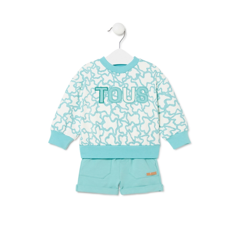 Conjunto de menino Kaos azul