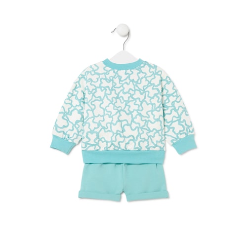 Conjunto de menino Kaos azul