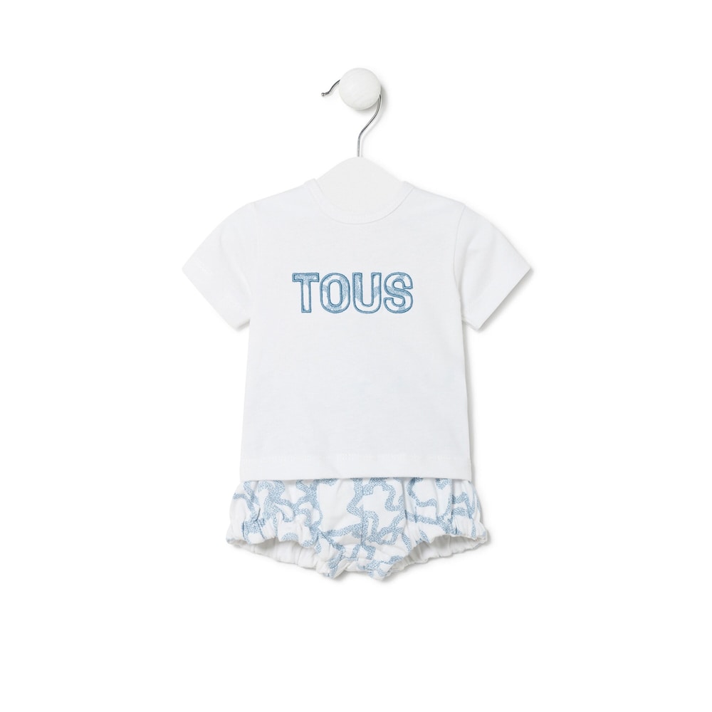 Conjunto de beb&eacute; Kaos azul