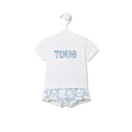 Conjunto de beb&eacute; Kaos azul
