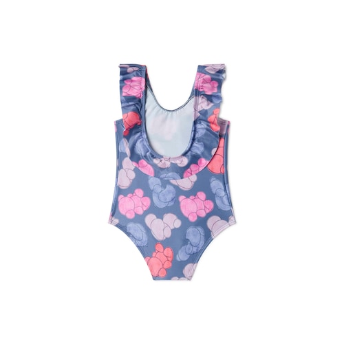 Fato de banho integral de menina Aqua azul marinho