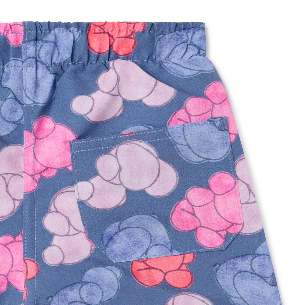 Boys swimming shorts in Aqua navy blue