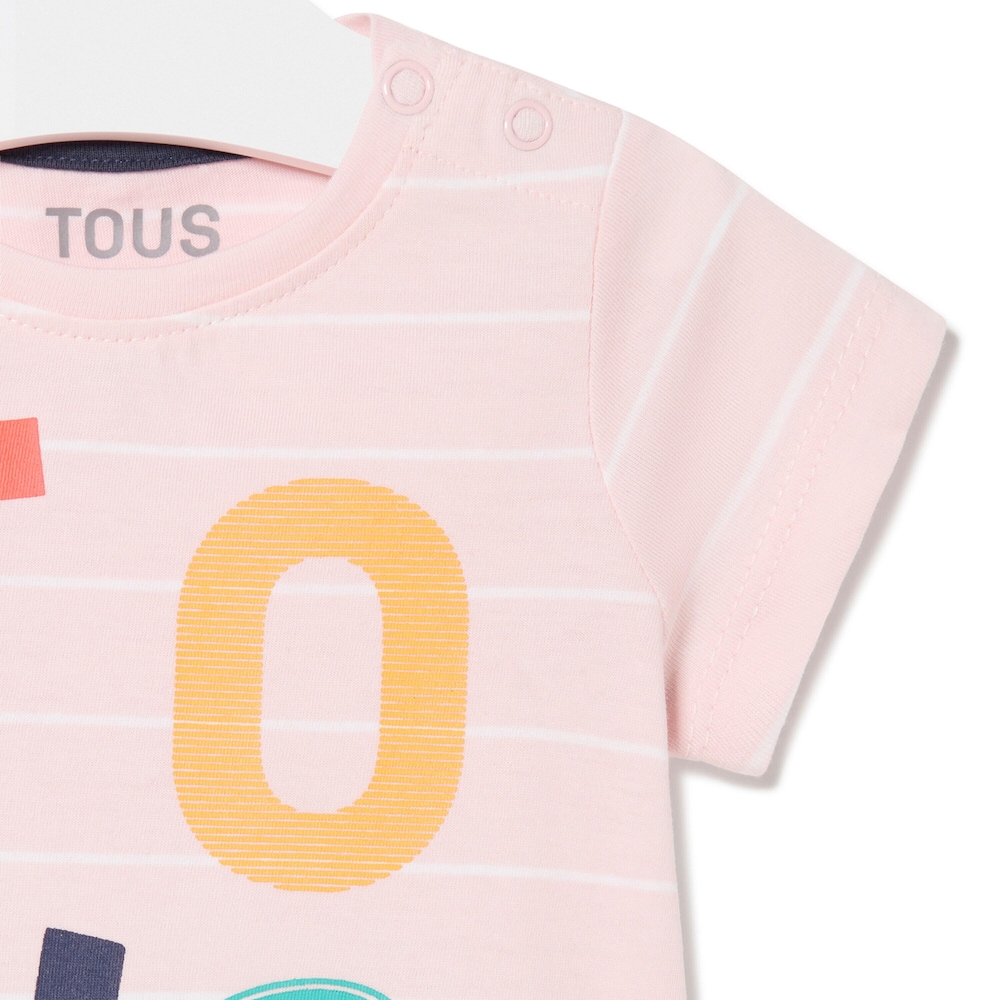 Girl's TOUS t-shirt in Casual pink