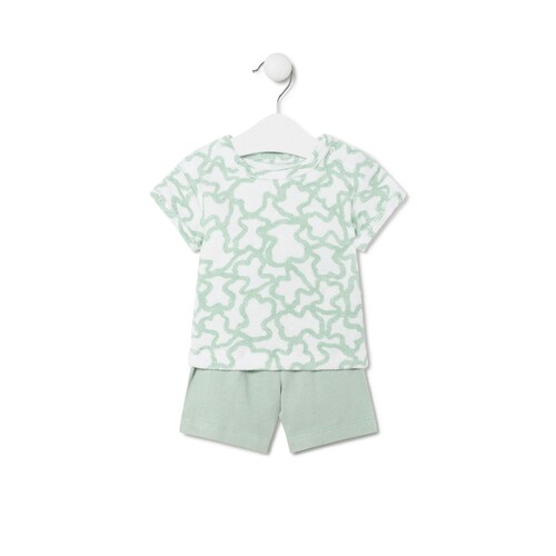 Terry cloth baby outfit in Kaos mist image number 0