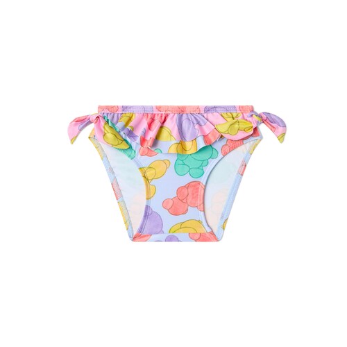 Girls bikini bottoms in Aqua sky blue image number 0