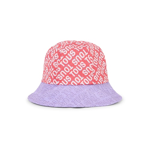 Girls sun hat in Logo pink image number 0