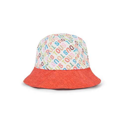 Girls sun hat in Logo multicolour