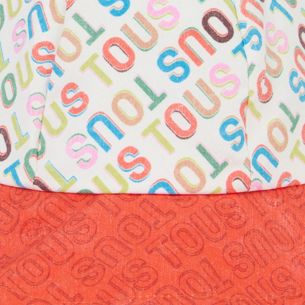 Girls sun hat in Logo multicolour