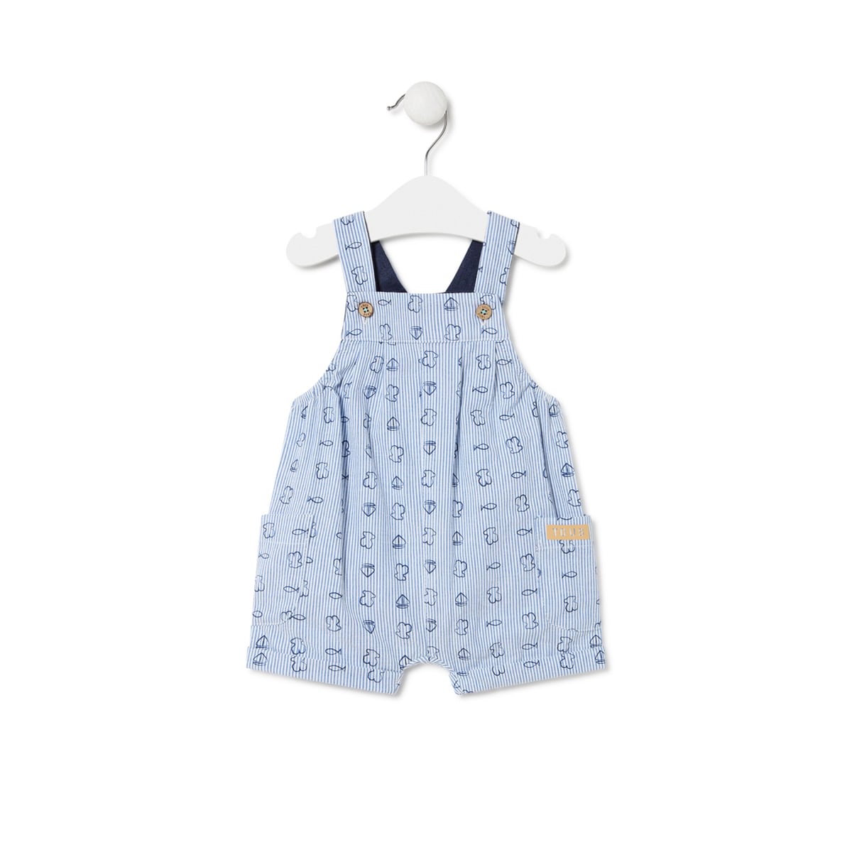 Romper In Boat Sky Blue