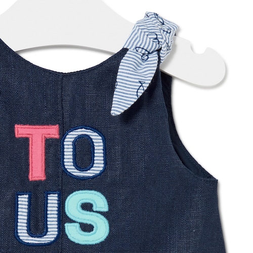 Jardineira Boat azul marinho