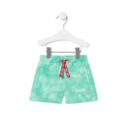Bermudas de menino tie-dye Casual bruma image number 0
