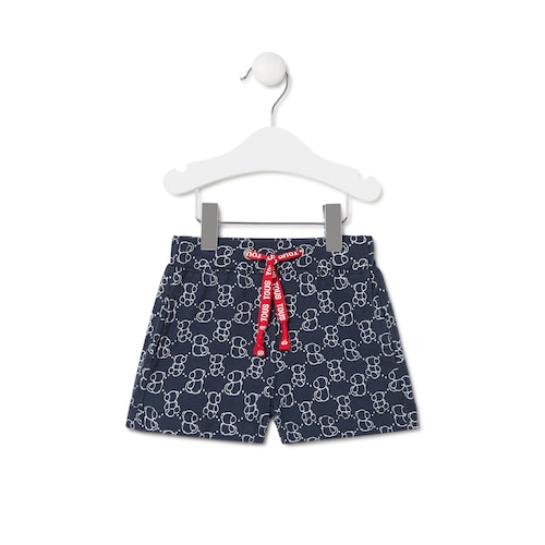 Boys Bold Bear Bermudas in Casual navy blue image number 0