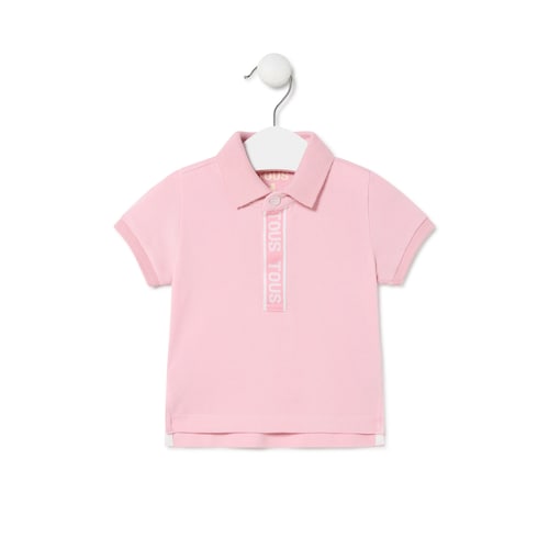 Piqu&eacute; polo t-shirt in Casual pink image number 0