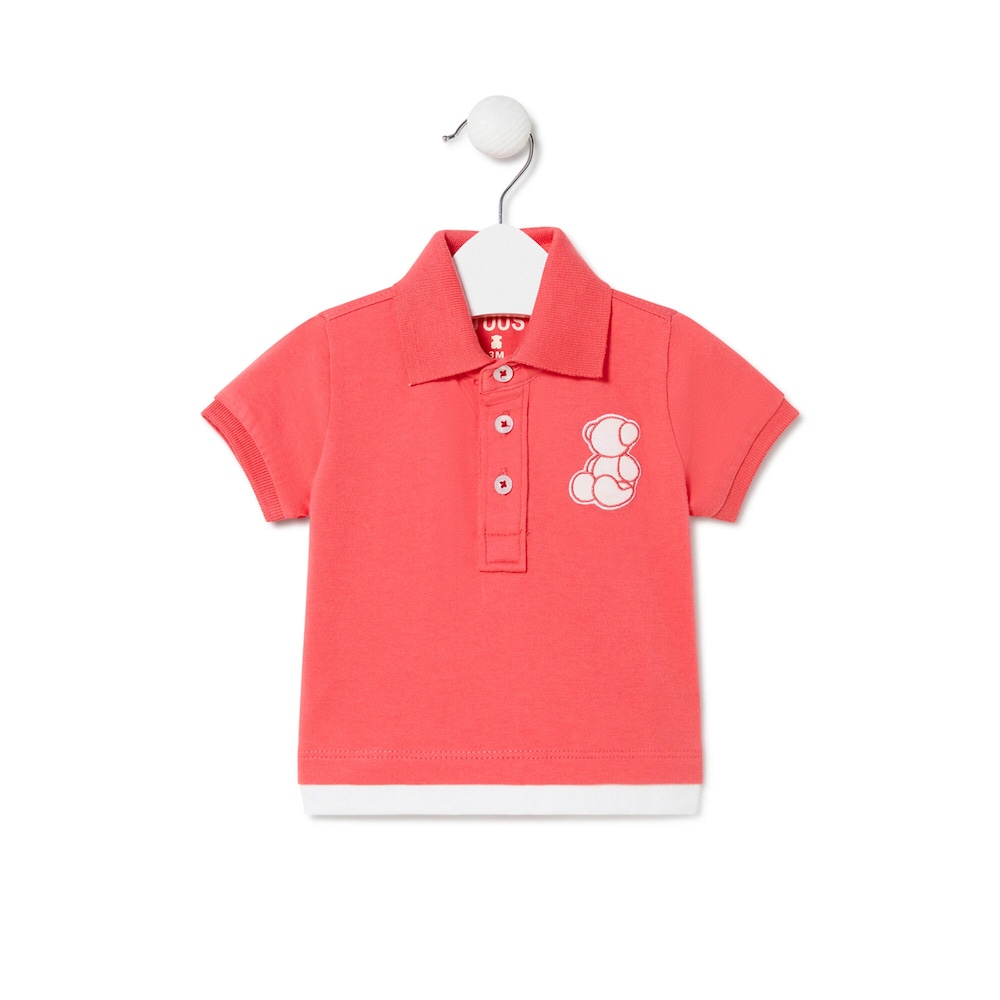 Polo Casual coral