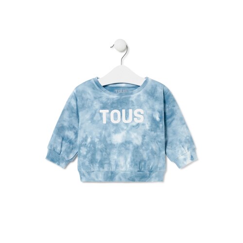 Tie-dye sweatshirt in Casual blue image number 0