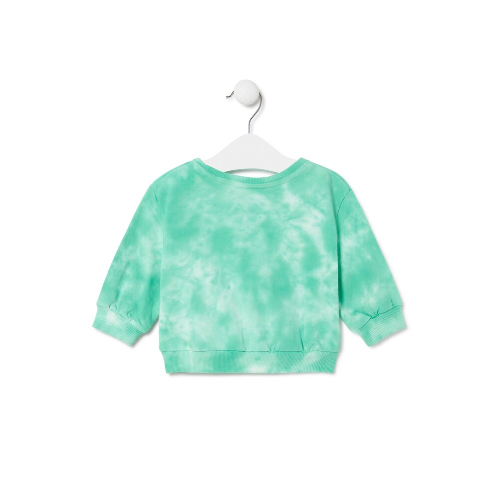 Tie-dye sweatshirt in Casual mist