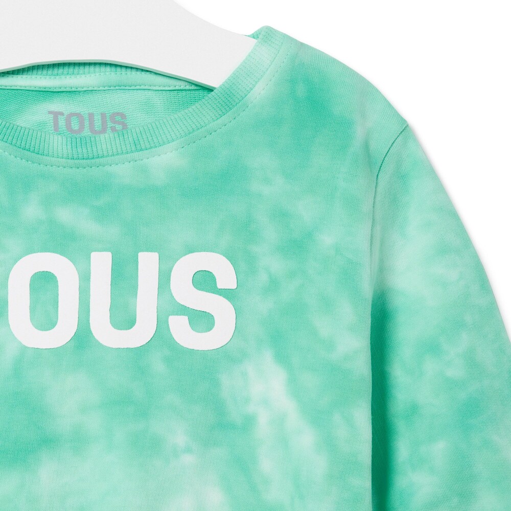 Tie-dye sweatshirt in Casual mist