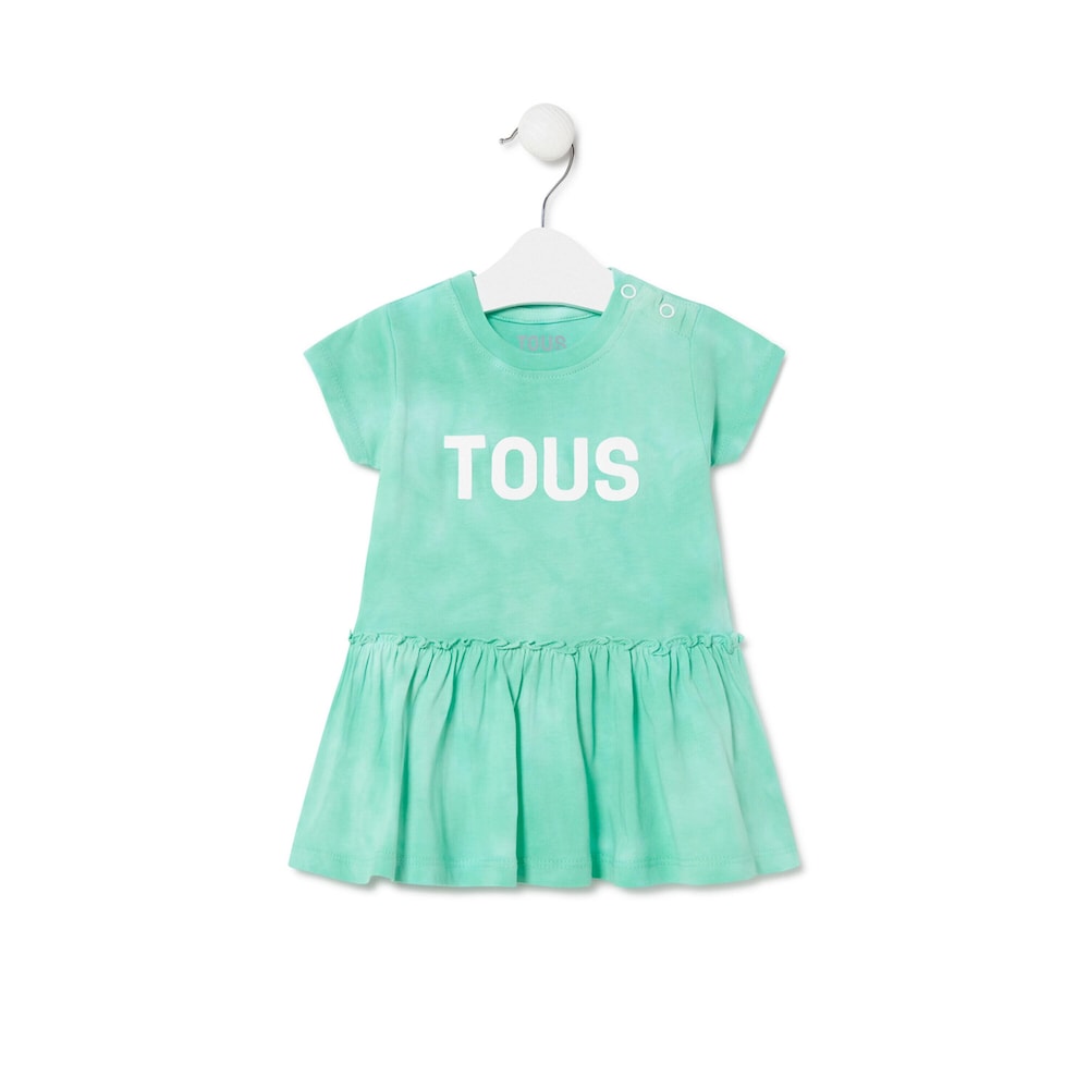 Tie-dye dress in Casual mist