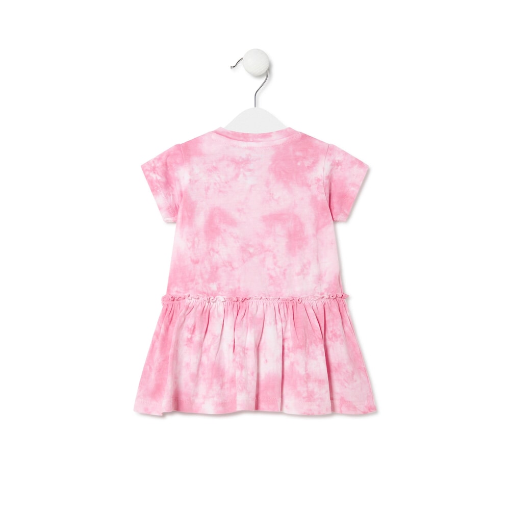 Vestit tie-dye Casual rosa
