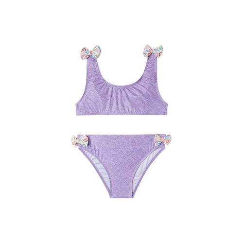 Biquini per a nena Logo lila