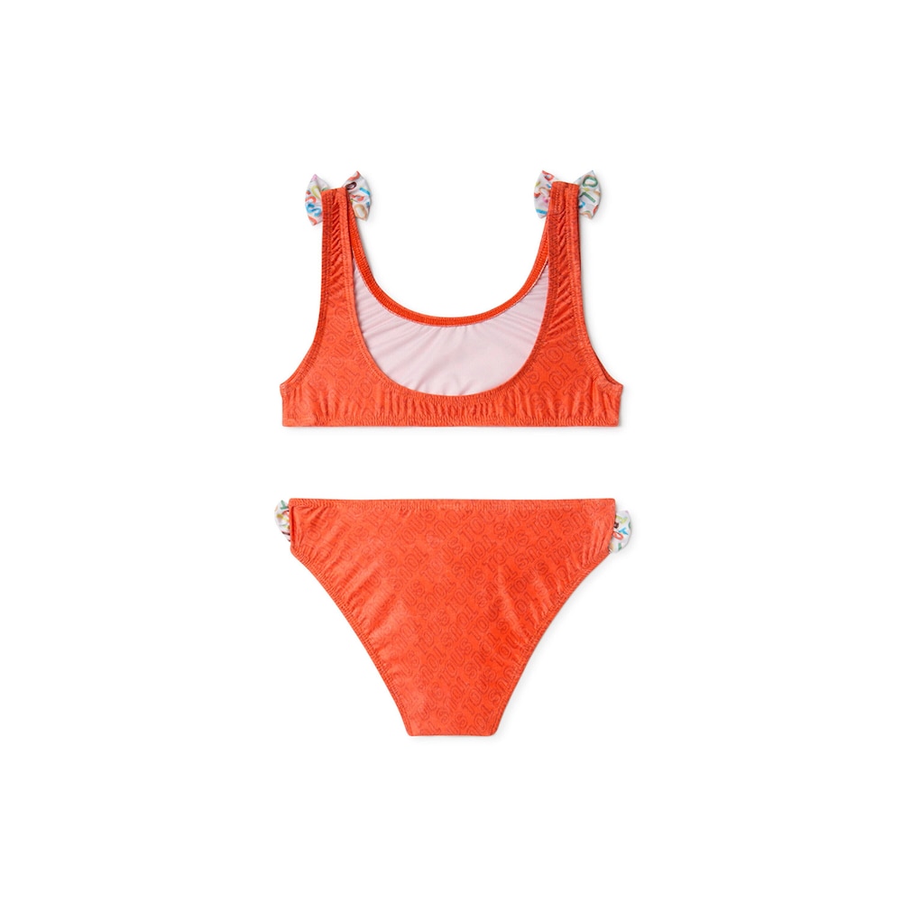 Girls bikini in Logo orange