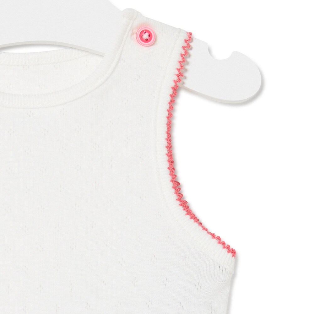 Baby bodysuit with skirt in Multi one colour