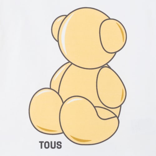 Beach t-shirt in Chic yellow